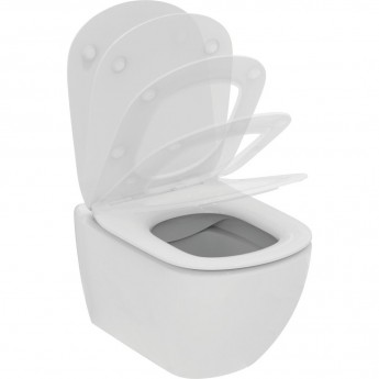 Унитаз подвесной IDEAL STANDARD TESI RIMLESS+ IS T536001